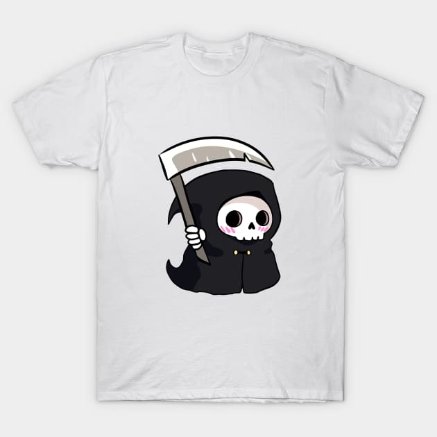 Cute little grim reaper T-Shirt by Yarafantasyart